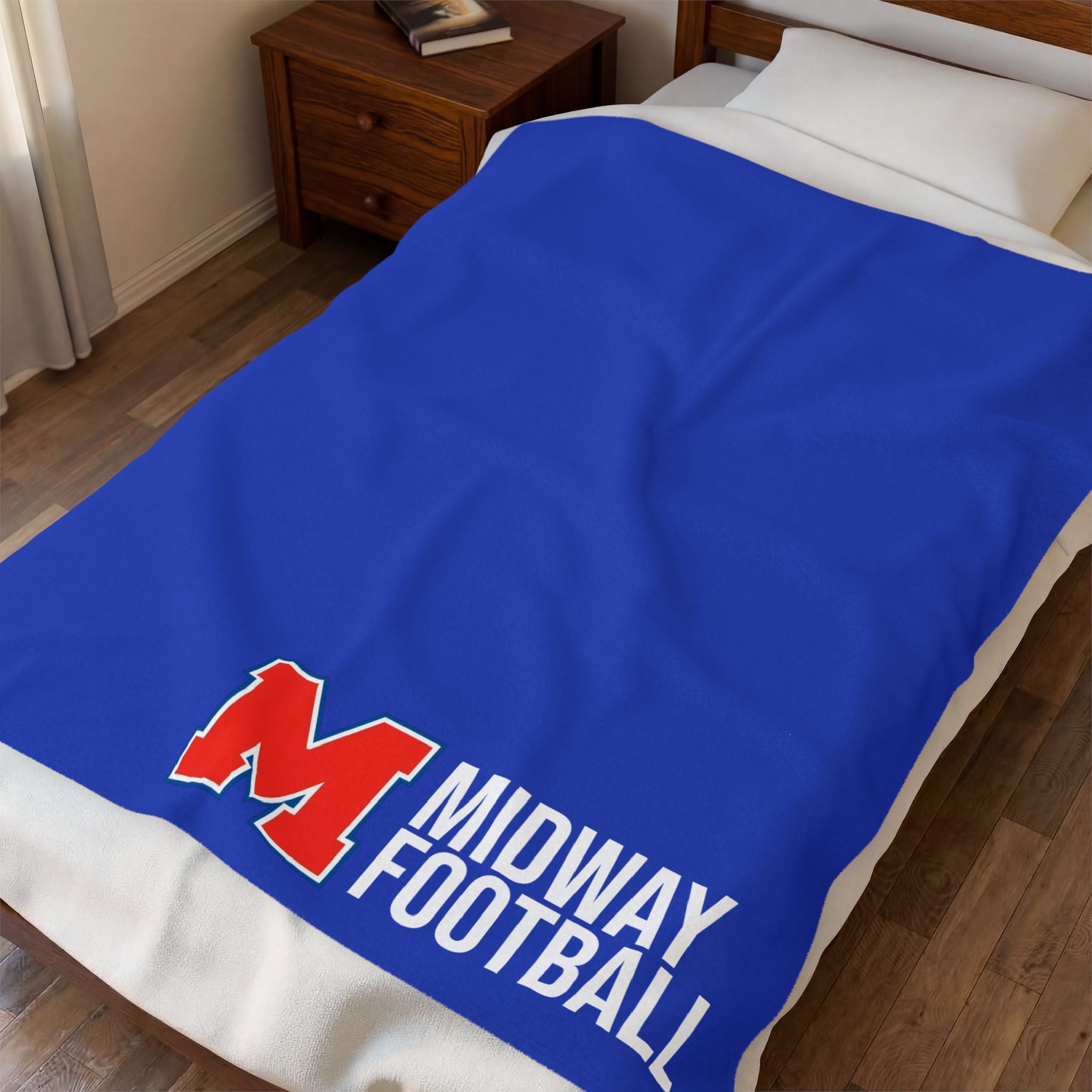 Cozy School Spirit Throw