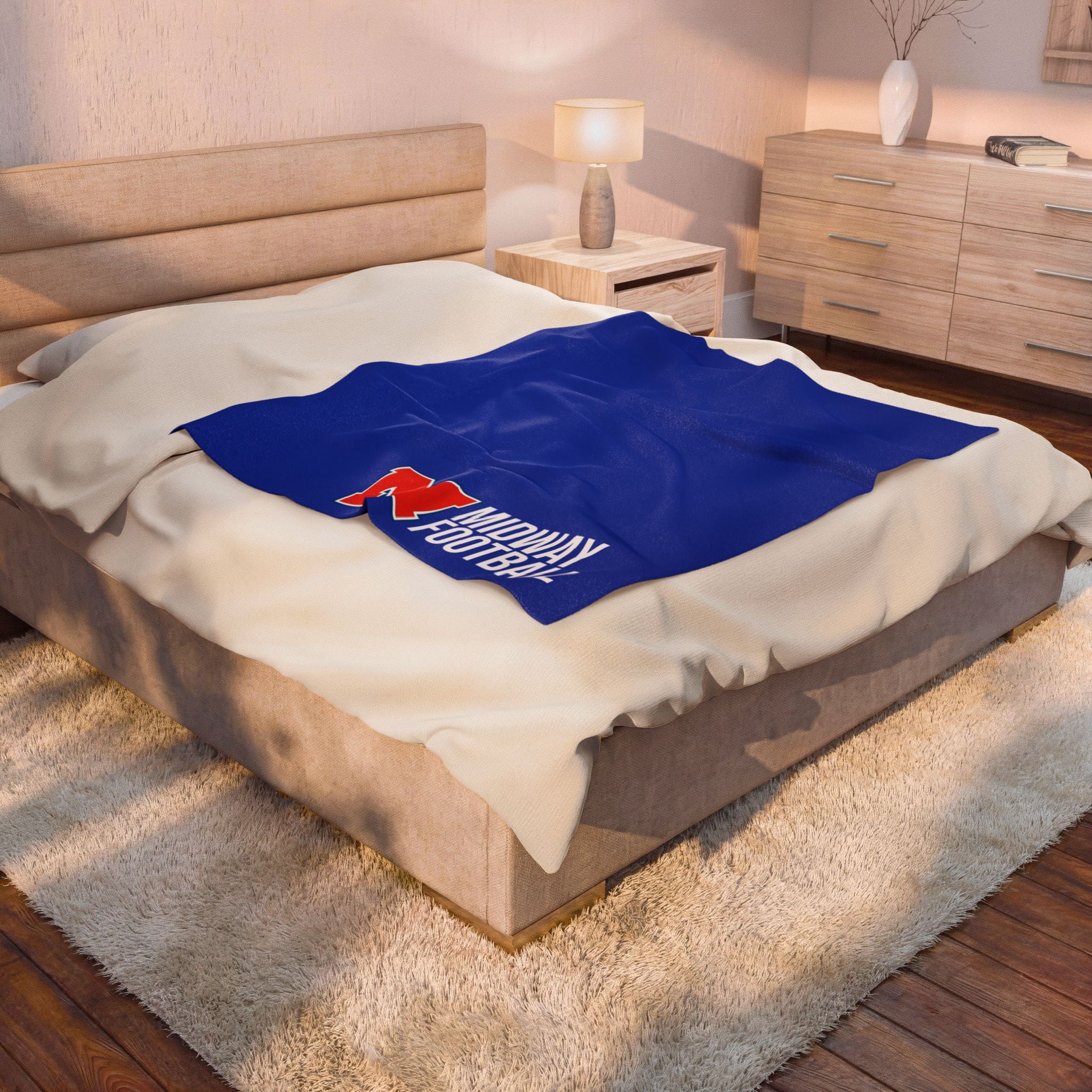 Cozy School Spirit Throw