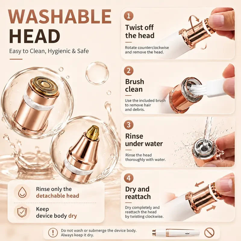 Portable Facial Hair Remover