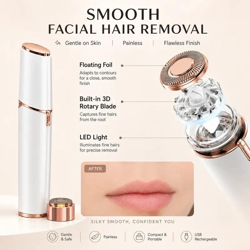 Portable Facial Hair Remover