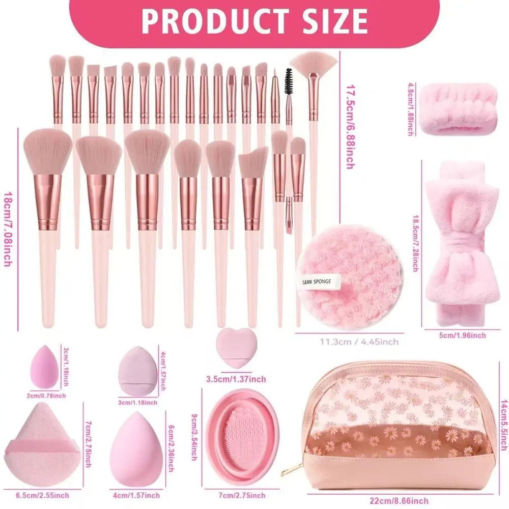 47-Piece Makeup Brush Set