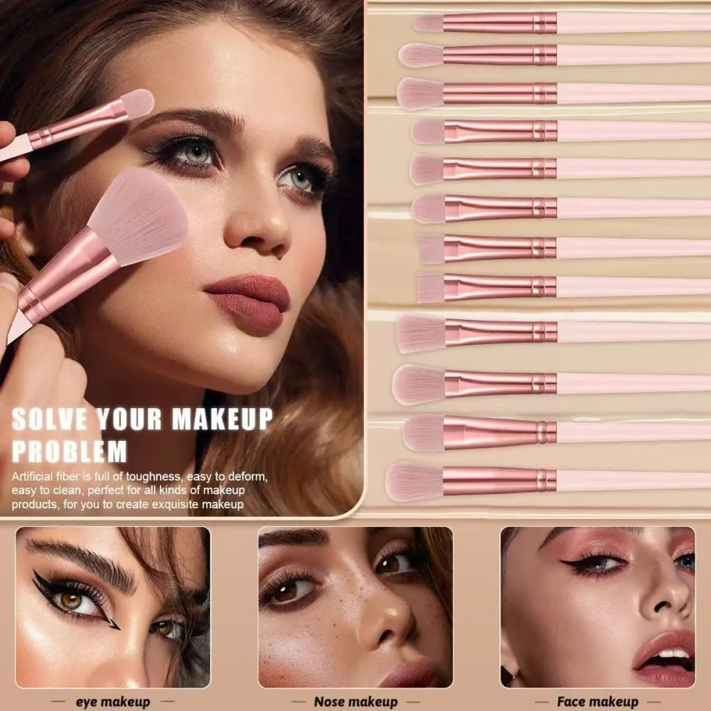 47-Piece Makeup Brush Set