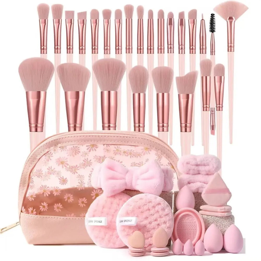 47-Piece Makeup Brush Set