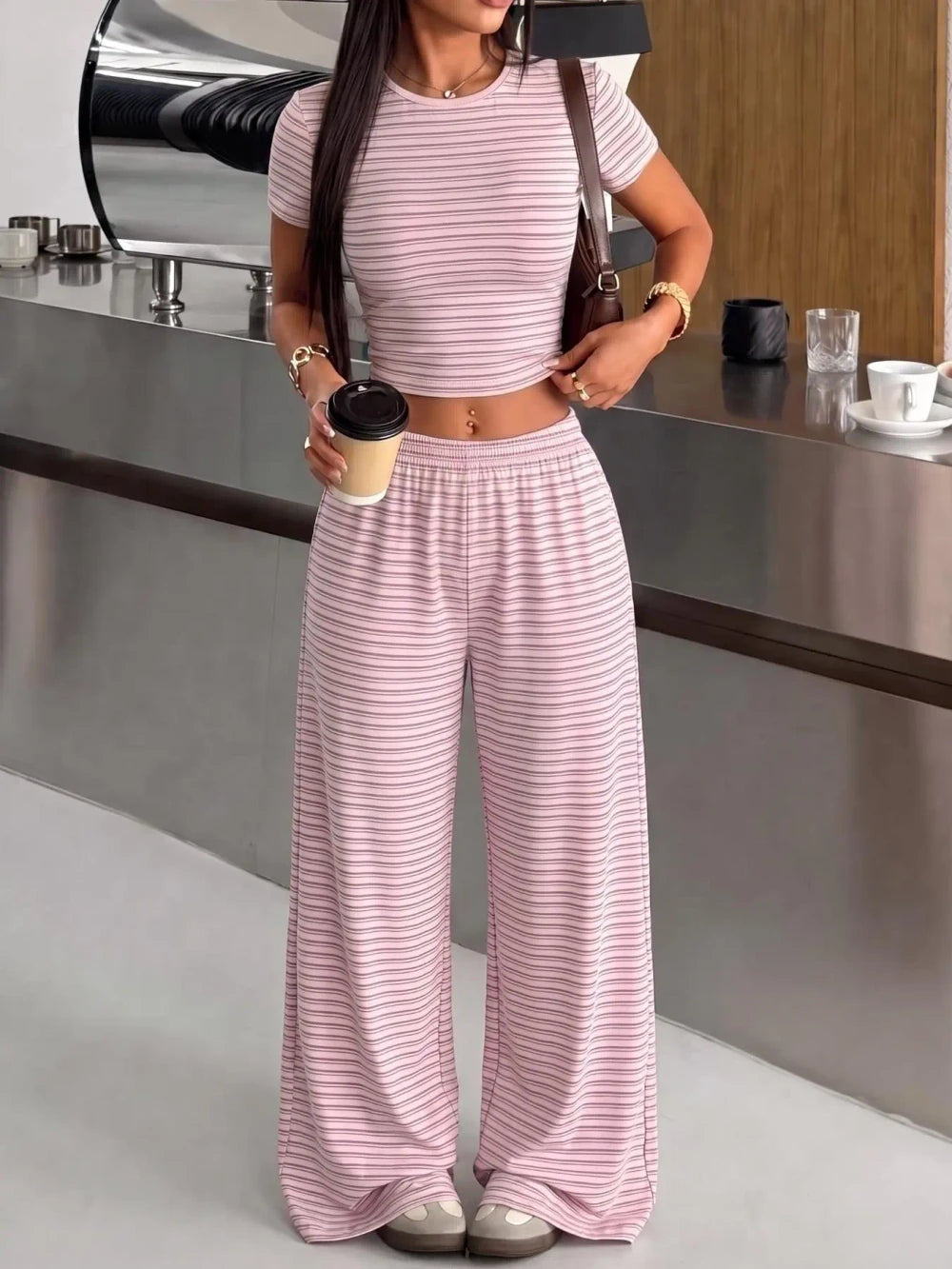 Leopard Print Matching Set