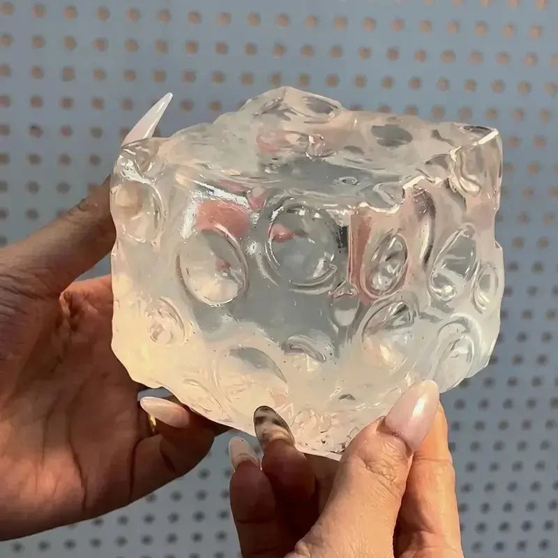 Giant Jelly Cheese Cube Squishy