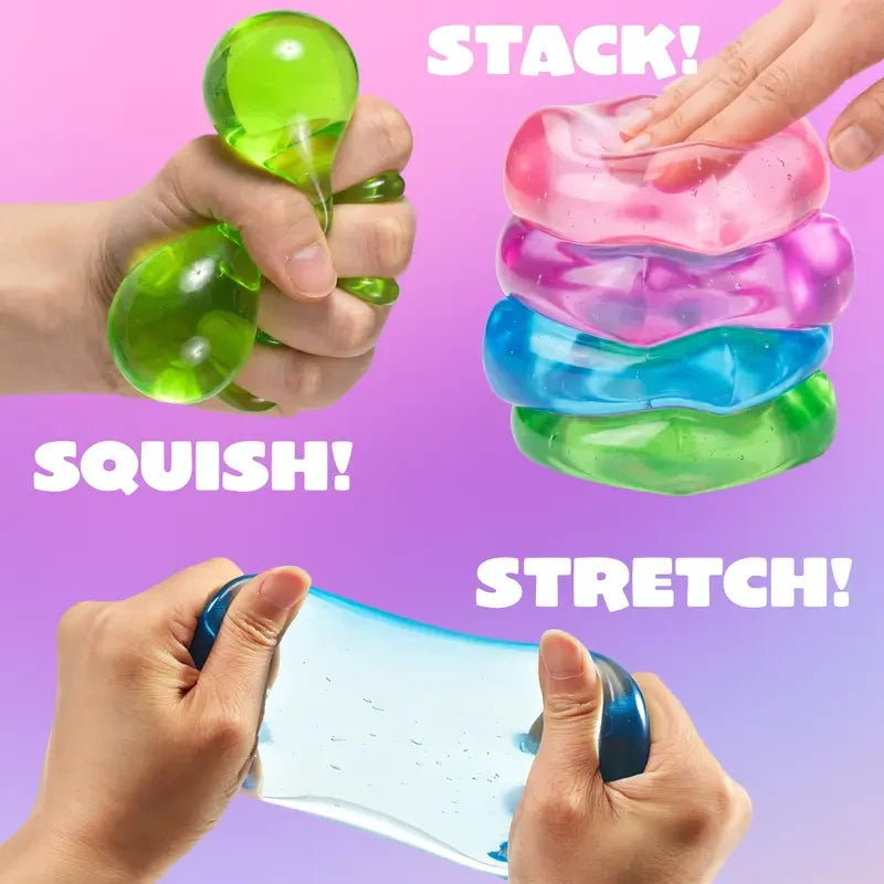 Squishy Colorful Cube Set