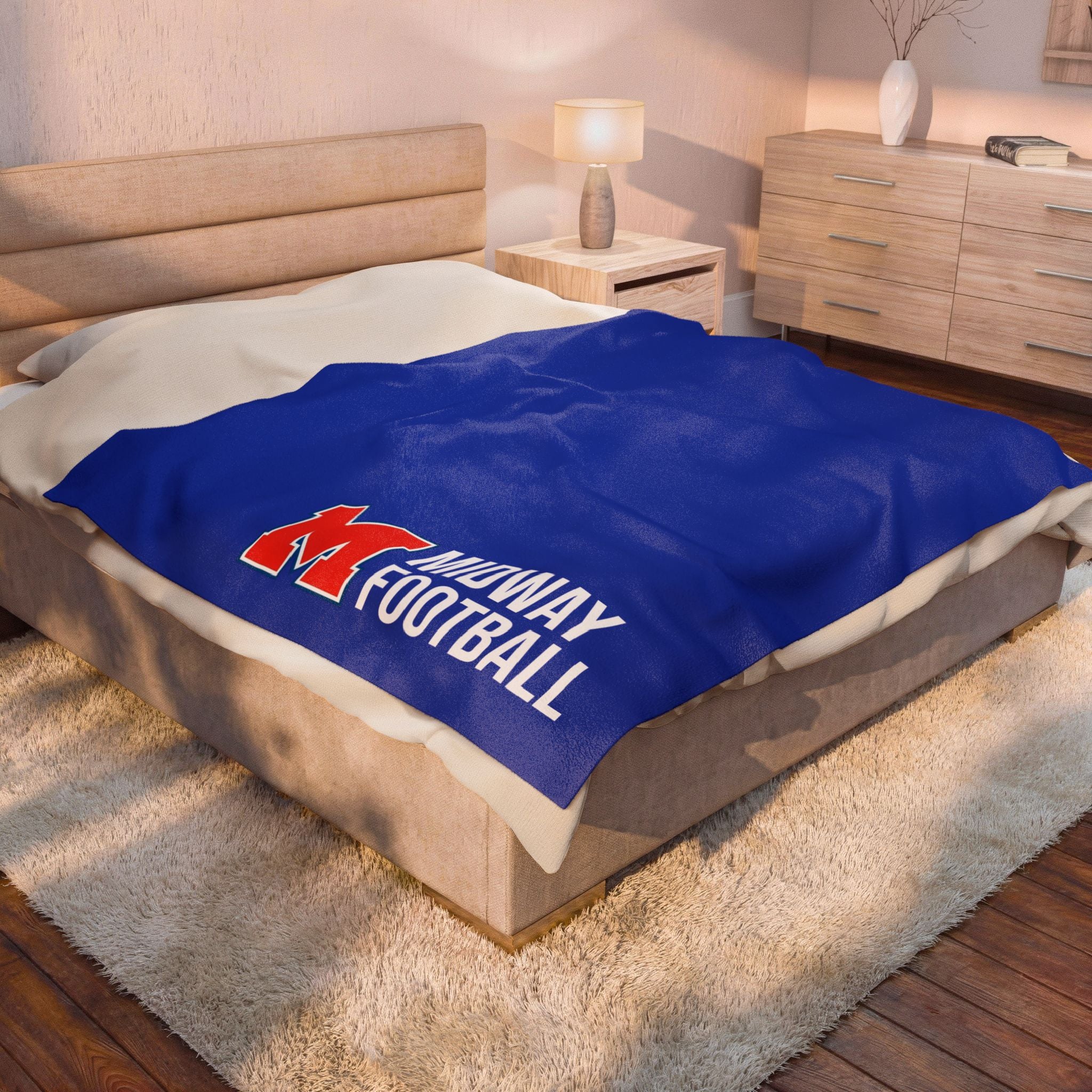 Cozy School Spirit Throw