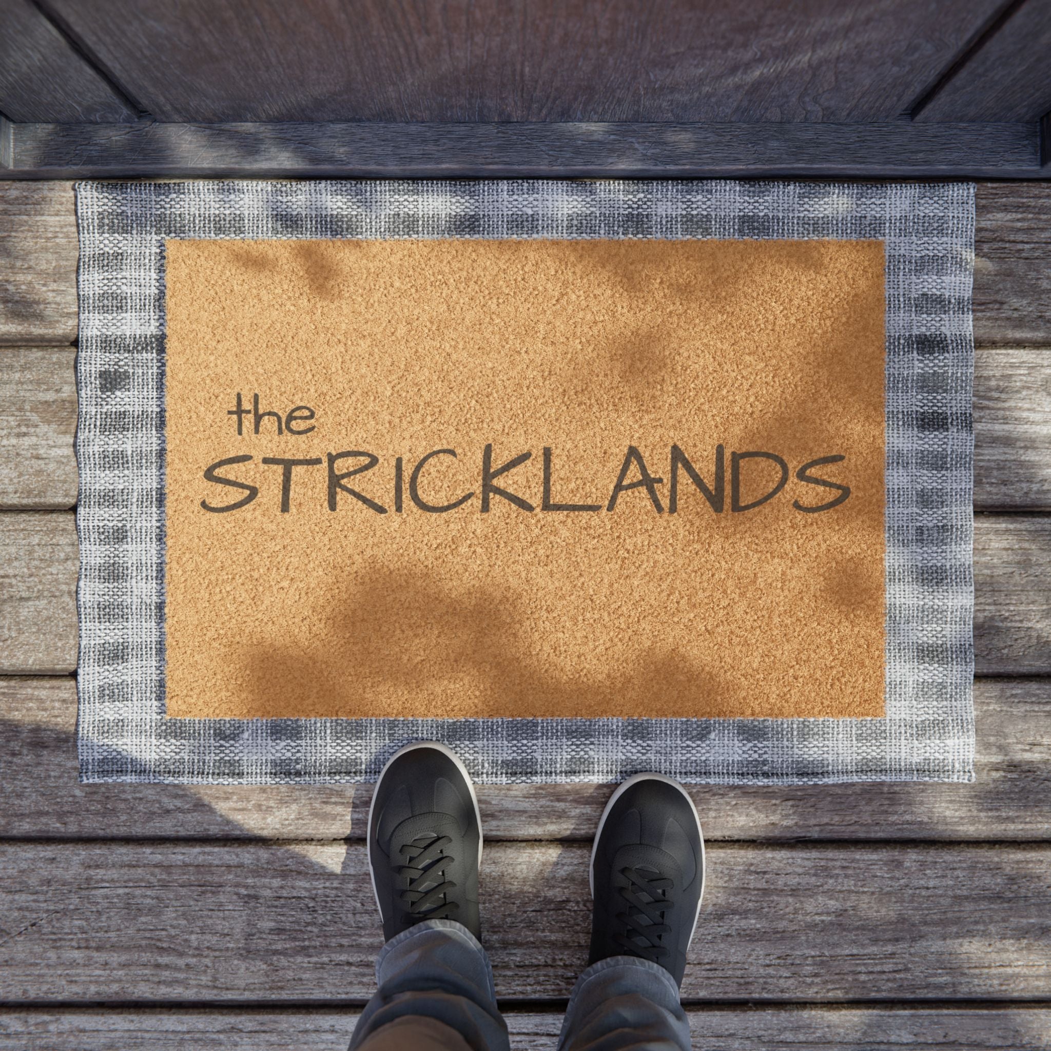 Personalized Last Name Doormat